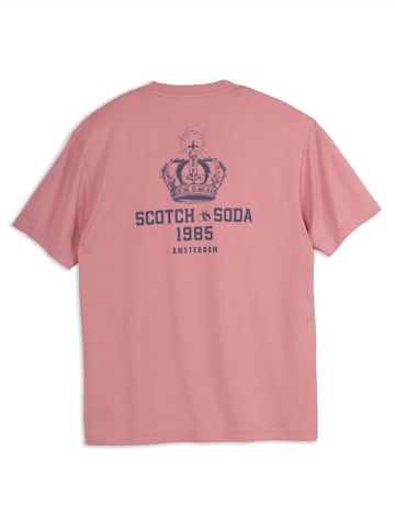 Scotch & Soda Koszulka w kolorze jasnoróżowym