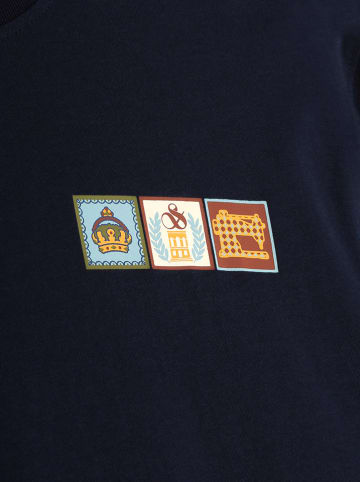 Scotch & Soda Koszulka w kolorze granatowym