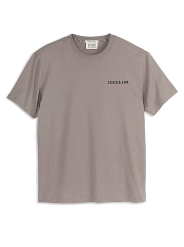 Scotch & Soda Koszulka w kolorze szarym
