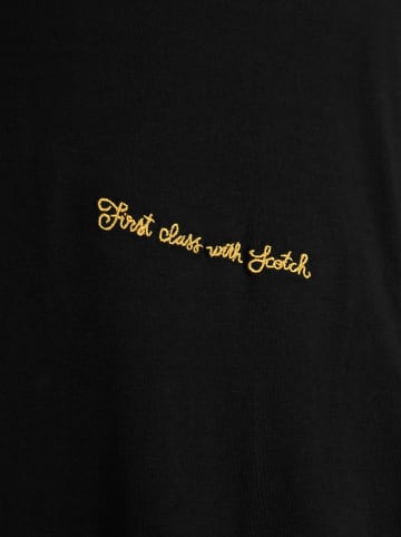 Scotch & Soda Koszulka w kolorze czarnym