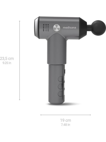 Medisana Masażer "MG 500 Massage Gun Pro" w kolorze czarnym