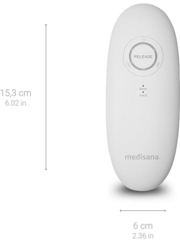 Medisana Masażer "VC 150" w kolorze białym do baniek