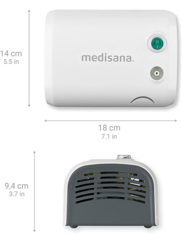 Medisana Inhalator "IN 520" w kolorze białym