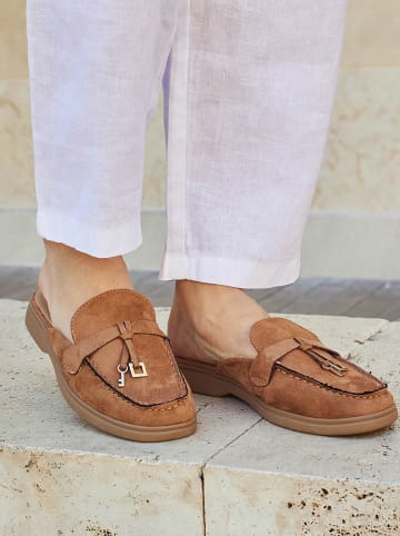 Bellucci Clogs lichtbruin