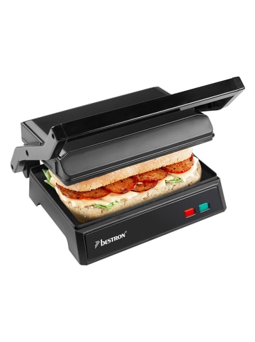 bESTRON Paninigrill "Black Label" in Schwarz
