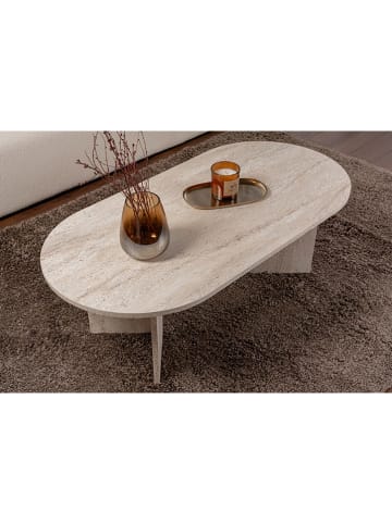 Evila Salontafel "Sable" beige - (B)119 x (H)39,8 x (D)60 cm