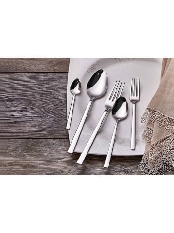 Violeta Home 30-częściowy zestaw sztućców w kolorze srebrnym