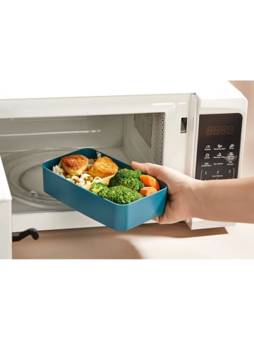 Violeta Home Lunchbox in Blau/ Gelb - (B)18,5 x (H)5 x (T)11 cm