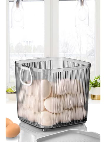 Violeta Home Pojemnik w kolorze szarym - 4 l