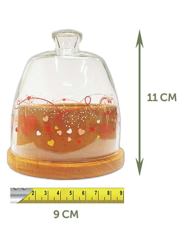 Violeta Home Voorraadglas transparant - (H)11 x Ø 9 cm