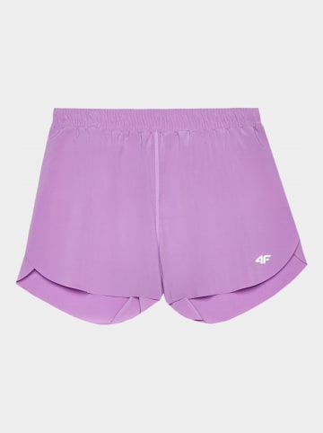 4F Trainingsshorts in Lila