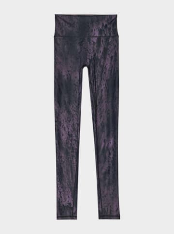 4F Trainingsleggings in Anthrazit/ Rosa
