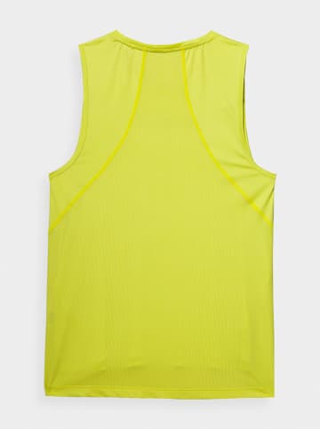 4F Top sportowy w kolorze zielonym