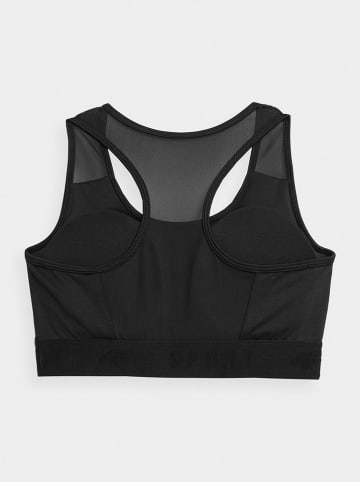 4F Sportbeha zwart - medium