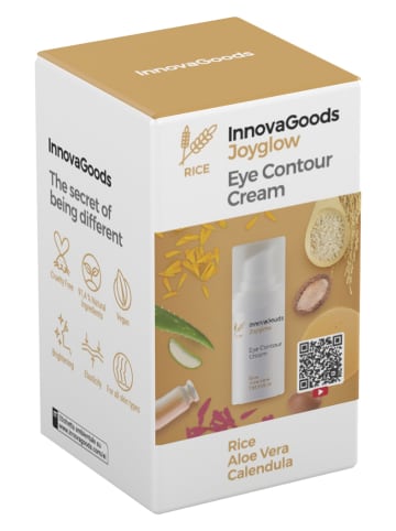 InnovaGoods Augencreme ''Joyglow Rice'' - 15 ml