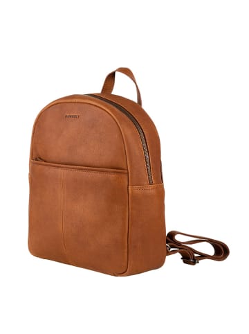 Burkely Leder-Rucksack in Hellbraun - (B)27 x (H)31 x (T)11 cm