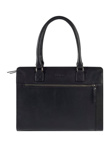 Burkely Leder-Henkeltasche "Fundamentals Antique Avery" in Schwarz