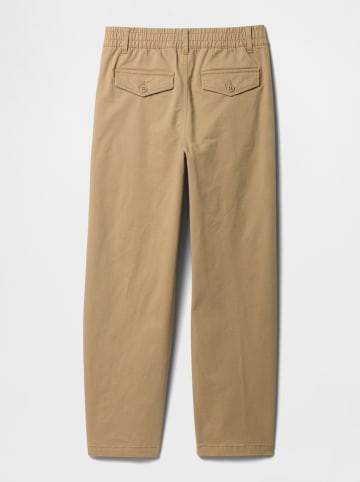 GAP Spodnie chino w kolorze jasnobrązowym