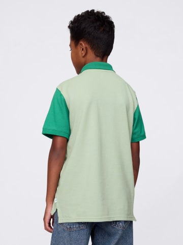 GAP Koszulka polo w kolorze zielonym