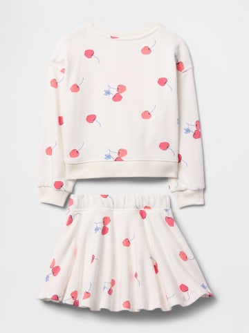 GAP 2-delige outfit crème/lichtroze/lichtblauw