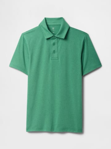 GAP Koszulka polo w kolorze zielonym