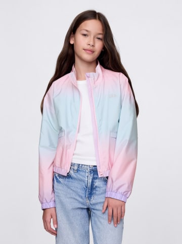 GAP Windbreaker in Hellblau/ Rosa/ Lila