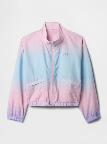 GAP Windbreaker in Hellblau/ Rosa/ Lila