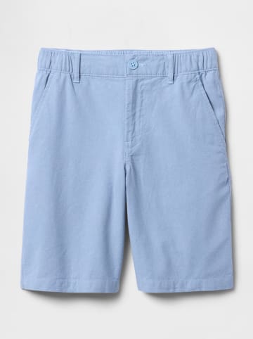 GAP Linnen shorts lichtblauw