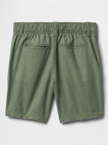 GAP Leinenshorts in Grün