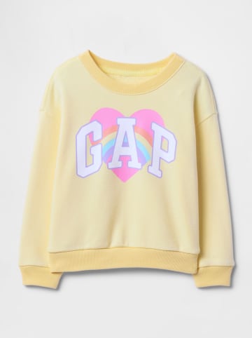 GAP Sweatshirt in Gelb
