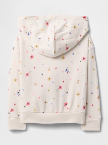 GAP Sweatjacke in Creme/ Rosa