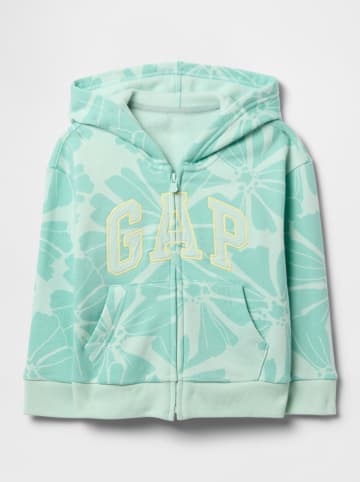 GAP Sweatvest lichtblauw/groen