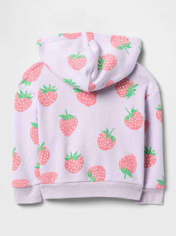 GAP Bluza w kolorze fioletowo-jasnoróżowo-zielonym