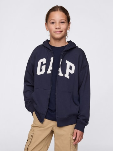 GAP Sweatjacke in Dunkelblau