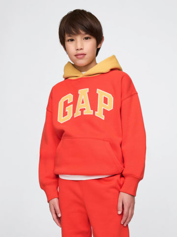 GAP Hoodie in Rot/ Gelb