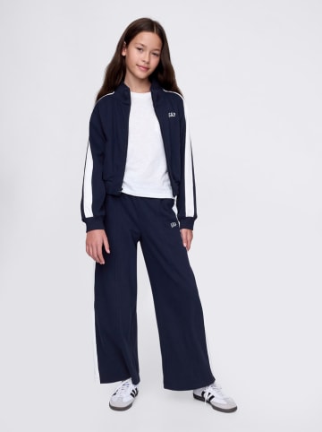 GAP Sweatbroek  donkerblauw/wit