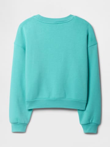 GAP Bluza w kolorze turkusowym