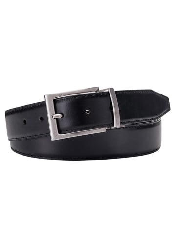Michaelis Leder-Gürtel in Schwarz