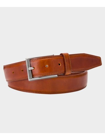 Michaelis Leren riem lichtbruin