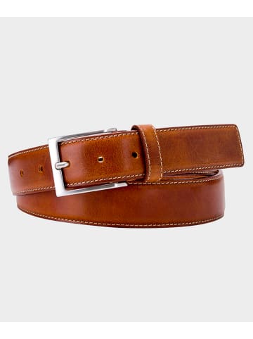 Michaelis Leren riem lichtbruin