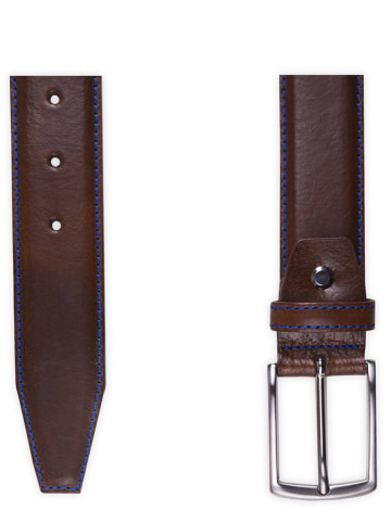 Michaelis Leren riem bruin