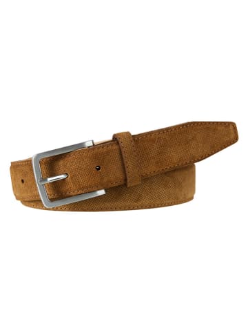 Michaelis Leder-Gürtel in Hellbraun
