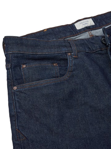 PROFUOMO Spijkerbroek- slim fit - donkerblauw