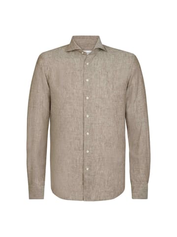 PROFUOMO Blouse lichtbruin