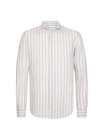 PROFUOMO Blouse beige/wit