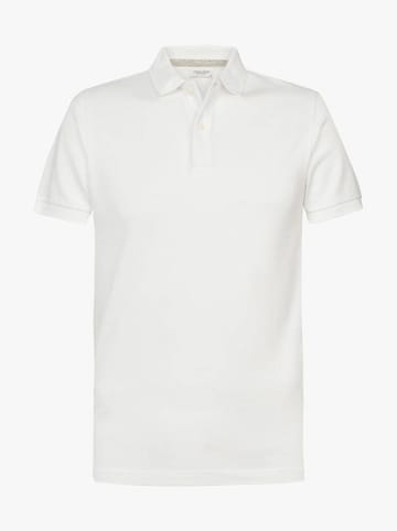 PROFUOMO Poloshirt in Weiß