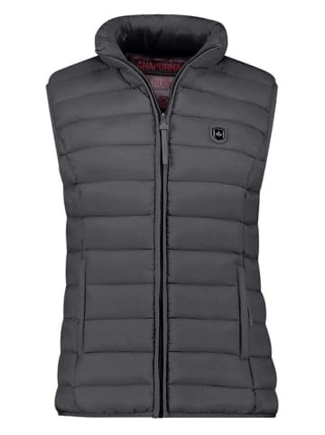 ANAPURNA Doorgestikte bodywarmer "Vakitalana" antraciet