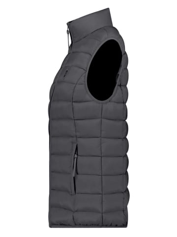 ANAPURNA Doorgestikte bodywarmer "Vakitalana" antraciet
