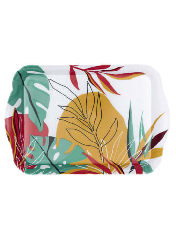 Garden Spirit Dienbladen "Paradis Exotique" meerkleurig - (B)21 x (H)14 cm