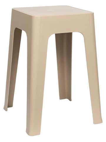 Ethnical Life Hocker w kolorze beżowym - 34,5 x 47 x 34,5 cm